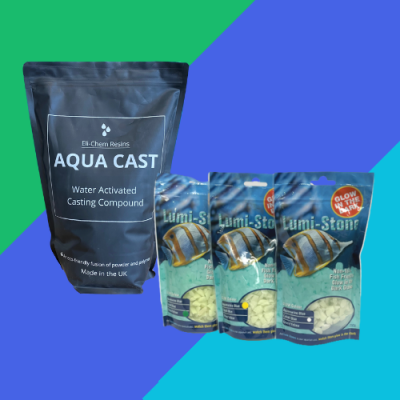 Aqua Cast Eco Resin Starter Kit GLOW