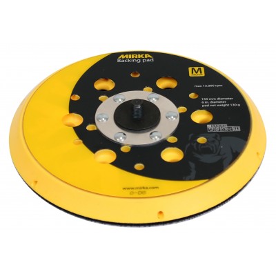 Mirka Backing Pad for DEROS Orbital Sander - 150mm 5/16" Grip 48H Medium