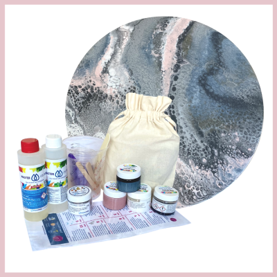 Resin Art Gift Pack - Glacier Pink