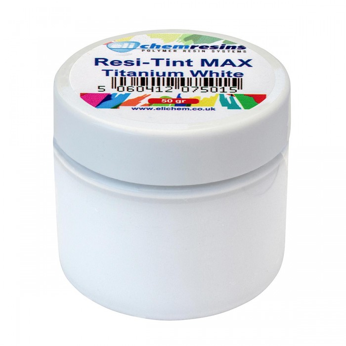 White Resin Pigment Paste, 3.5oz/100g Epoxy Dye Pigment Opaque Epoxy Resin  Ti